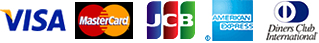 VISA/MASTER/NICOS/JCB/AMEX/ダイナース VISA/MASTER/NICOS/JCB/AMEX/ダイナース